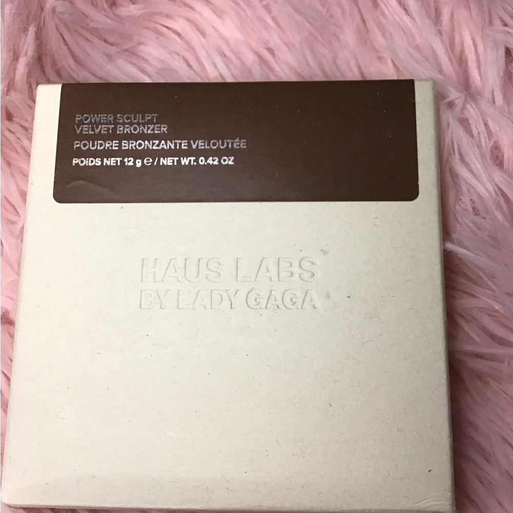 New Haus Labs By Lady Gaga Power Sculpt Velvet Bronzer - Deep level 12 In Box